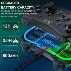 Wireless Switch Controller with Multi-Platform Support and Customizable Features