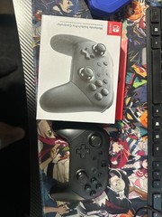 Nintendo Switch Pro Controller Wireless Gamepad Black HAC-013 *Complete in Box*