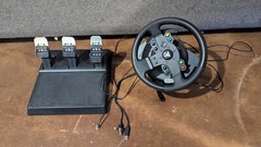 Thrustmaster TMX PRO Force Feedback Racing Wheel Pedal Set T3PA 3 Pedal