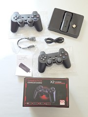 gamestick x2+ 2.4g wireless controller gamepad for retro gaming.