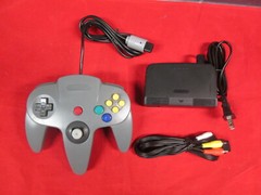 N64 Parts Bundle Controller Power Adapter And AV Cable Brand New 0477