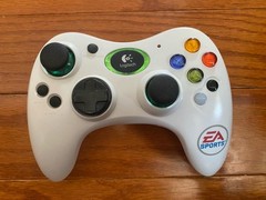 Logitech Wireless Original Xbox Cordless Untested Controller NO DONGLE (AP)
