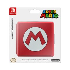 PowerA Premium Game Card Case Holder Protector *SUPER MARIO M EDITION* (Switch)