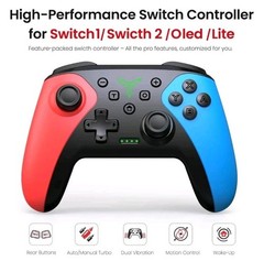 Wireless Switch Pro Controller for Nintendo Switch/Switch 2/Lite/OLED Controller