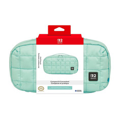 Hori Puff Pouch for Nintendo Switch 2 – Cozy Green
