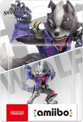 Wolf AUTHENTIC Amiibo Mario Smash Bros series Nintendo Switch (NEW)