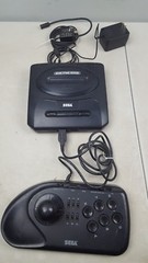 Sega genesis 2nd gen With Arcade Controller and hookups Tested And Working
