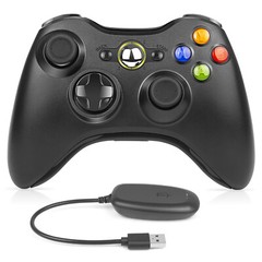 Wired Controller For Microsoft Xbox 360/360S/E Gamepad Joystick PC WIN 7 8 10