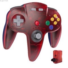 Wireless N64 Controller Remote GamePad Rumble Pak for Nintendo N64 64