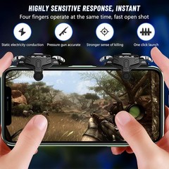 Upgrade PUBG Mobile Controller Trigger – Sensitive Touch Buttons for All Devices