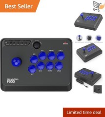 Arcade Fight Stick Joystick for Switch PS4 Xbox PC Customizable Turbo