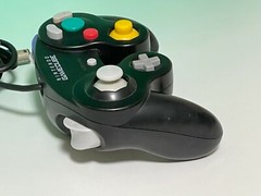 Nintendo GameCube Controller Black Excellent+ Game Cube GC NGC Japan JP NTSC-J