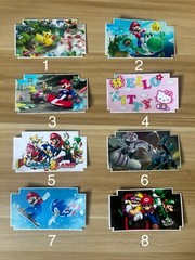 Original Nintendo 3DS Skin Cover – Pokémon, Mario, Yoshi, hello kitty
