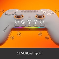 SCUF ENVISION PRO Wireless V2 PC Controller Light Gray