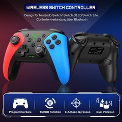 Wireless Switch Pro Controller for Nintendo Switch/Switch 2/Lite/OLED Controller