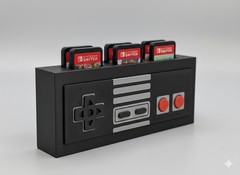 NES Controller – Nintendo Switch Game Card Holder 6 slots