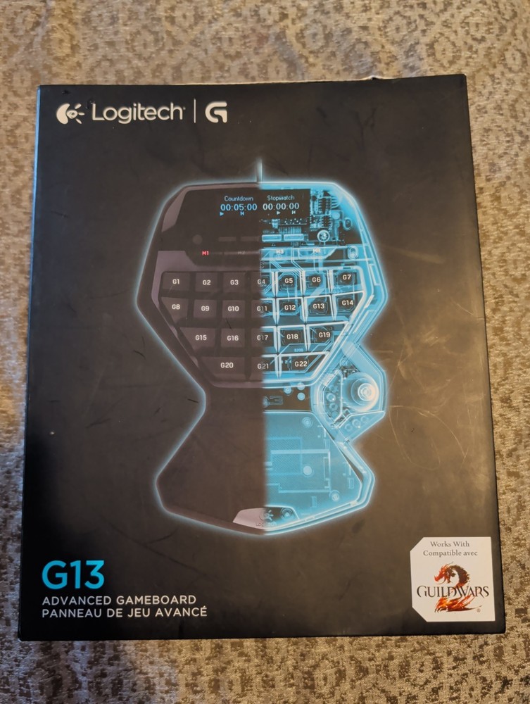 Logitech G13 Advanced Programmable Gameboard Keypad w/ LCD Display USB