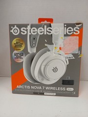 Steelseries Nova 7 Wireless Gen 2 Gaming Headset, White *READ*