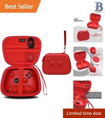 Shockproof Controller Case Compatible with Xbox and PlayStation – Compact Red