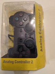 Analog Controller 2 – Black Controller – For PlayStation 2
