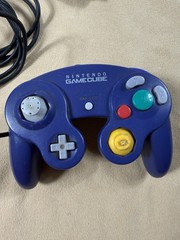 Official Nintendo GameCube Controller Indigo Purple OEM DOL-003 Authentic READ