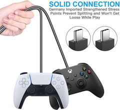 PS5 Controller Charger 2 Pack 5FT USB C to C Cable 3A Charging Cord