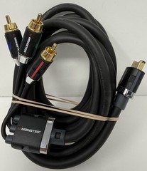 Sony PlayStation 2 PS2 PS3 Component Cable Monster Cable