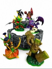 Skylanders Lot Legendary Jet-Vac Tree Rex Cynder Camo Stealth Elf Drill Sgt