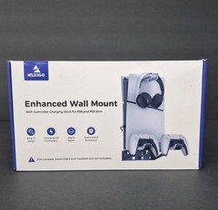 Nexigo Enhanced Wall Mount With Charging Dock, Hanging Playstation 5 or PS5 Slim