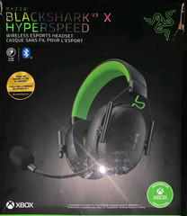 Razer BlackShark V3 X HyperSpeed Wireless Surround Headset Boom Mic Xbox Black
