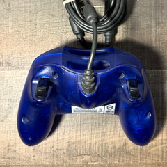 Microsoft Xbox Original Controller S Type OEM Blue Cable Tested X09-64241-01