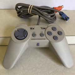 Compaq Thrustmaster PC Game Controller Phazer Pad – Vintage Retro Gray Gamepad