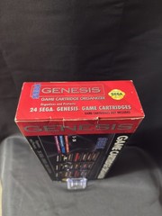 Vintage Sega Genesis 24 Game Cartridge Wall Rack Organizer w/ Original Box 1994