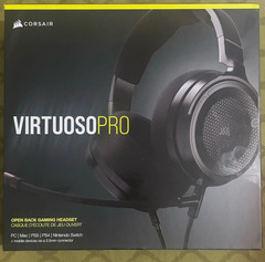 New Corsair VIRTUOSO PRO Wired Open Back Gaming Headset PC PS5 Sealed