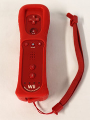 Nintendo Wii Motion Plus Red Controller (Inc. Sleeve & Wrist Strap)