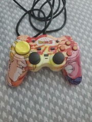 Play Station 2 Controller Dragon Ball Z SS3 Goku Vs. Majin Buu Broken