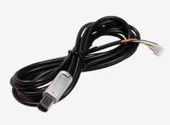 Replacement NGC GameCube Controller Repair Cable Cord with Header Pins – Silver