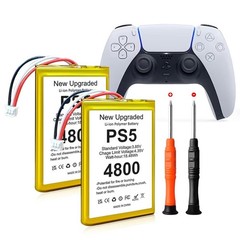2 pcs 4800mAh LIP1708 Battery For Sony PlayStation 5 PS5 DualSense Controller