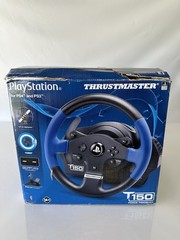 Thrustmaster T150 Force Feedback Racing Wheel (PC,PS4, & PS3) – Open Box! TESTED