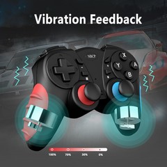 Wireless Game Controller Vibration feedback Gyroscope Gamepad For P3 PC Switch
