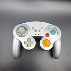 PowerA GameCube Style Controller (Platinum Silver) for Nintendo Switch
