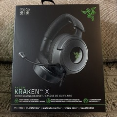 Razer – Kraken V4 X Wired Over-the-Ear Gaming Headset USB-C/USB-A