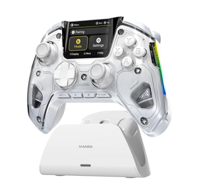 ManbaOne Interactive Screen Wireless Gaming Controller for PC/Switch/Switch H1
