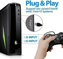 NBCP Wired Controller for Xbox 360, 2.4G Game Joystick Controller Gamepad for…