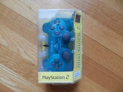 AUTHENTIC Sony PlayStation 2 PS2 Dualshock 2 Controller Wired Emerald MISB c