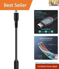 Compact 15cm USB Type-C Charger for 3DS and Other Consoles – Lightweight Design
