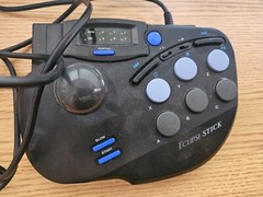 Sega Saturn Eclipse Stick Arcade Fight Pad Model No. SV-462A Tested + Working