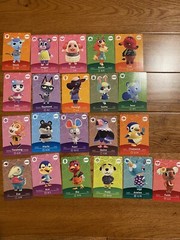 Lots Of Nintendo Animal Crossing Series 5 amiibo Cards – READ