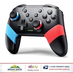 Lightweight Wireless Switch Controller with Ergonomic Design and Custom Buttons