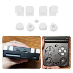 New ​For Anbernic RG34XXSP keycap set flat design optimizes key height